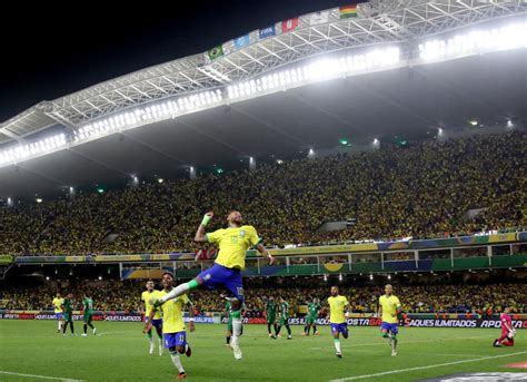 Neymar breaks Pele’s Brazil goal-scoring record in 5-1 win in South American World Cup qualifying